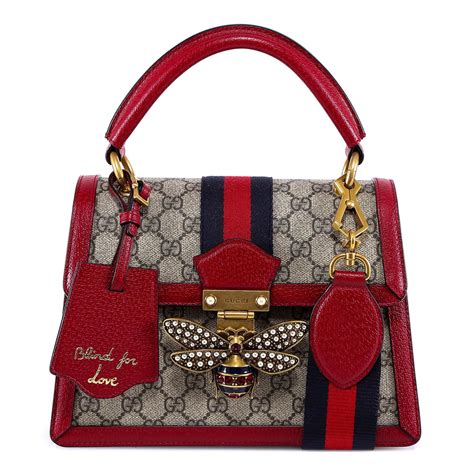 gucci bee handbags|gucci queen margaret bee bag.